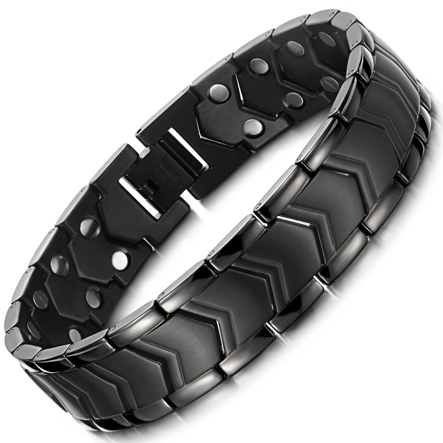 Powerful Ultra Strength Mens Magnetic Therapy Bracelets