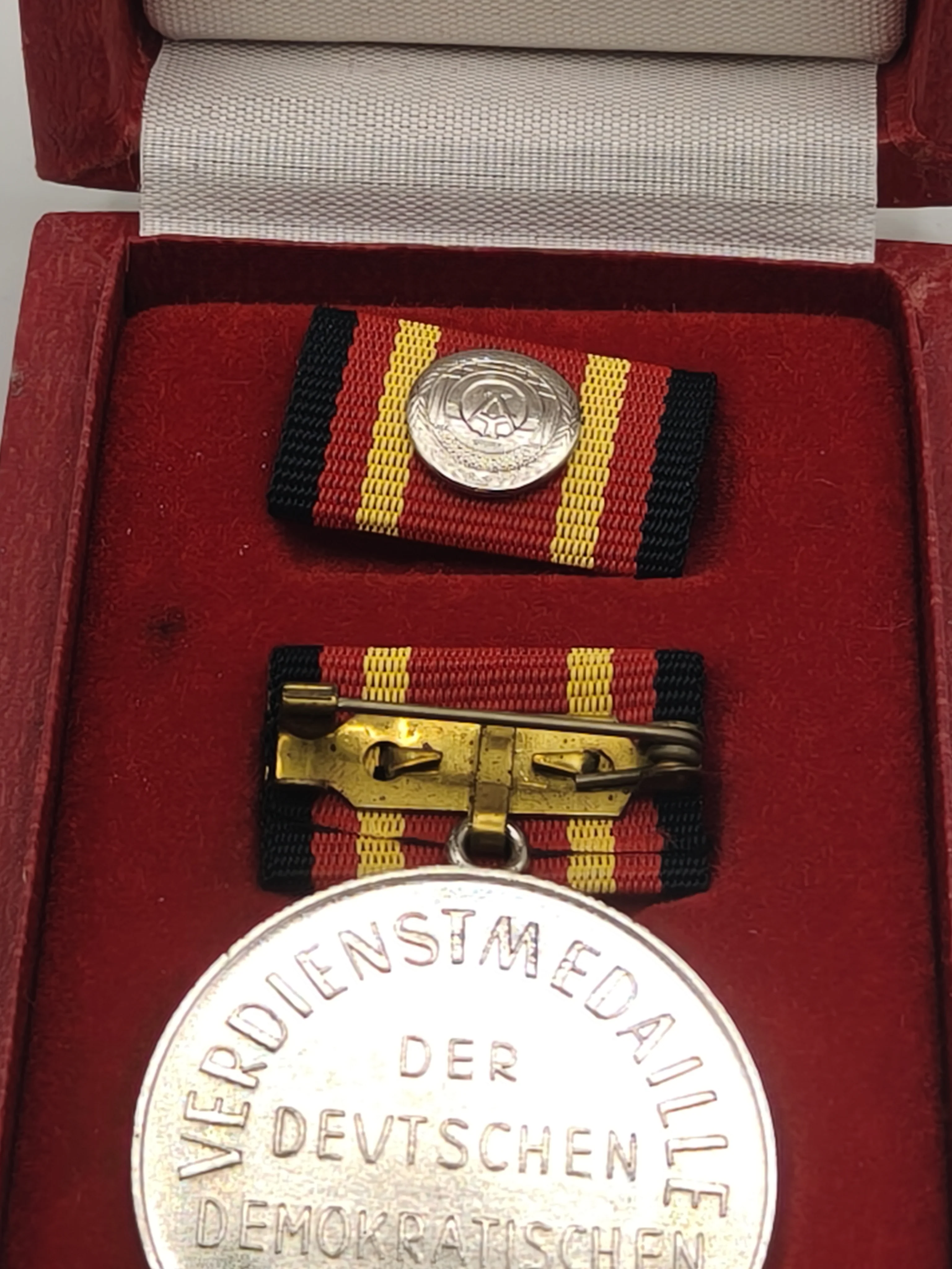 DDR Merit Medal. Germany.