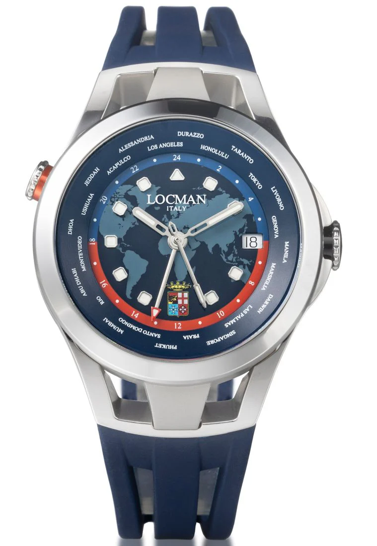 Locman Montecristo Amerigo Vespucci Limited Edition acciaio 0548B02A-00AMVESB