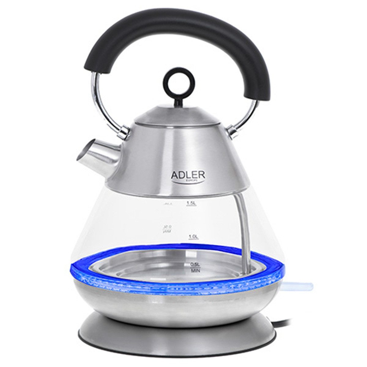 Wasserkocher AD 1282 Glas-Wasserkocher 1,5 L - 2200 W, STRIX-System