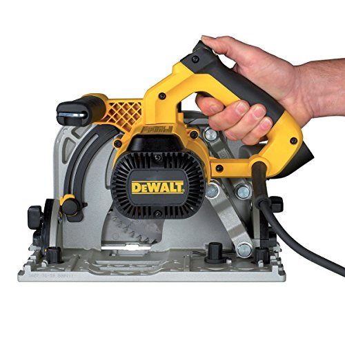 DEWALT sega ad affondamento 165mm prof. mm. 86 1300W   GUIDA 1,5mt, DWS520KTR QS : Fai da te