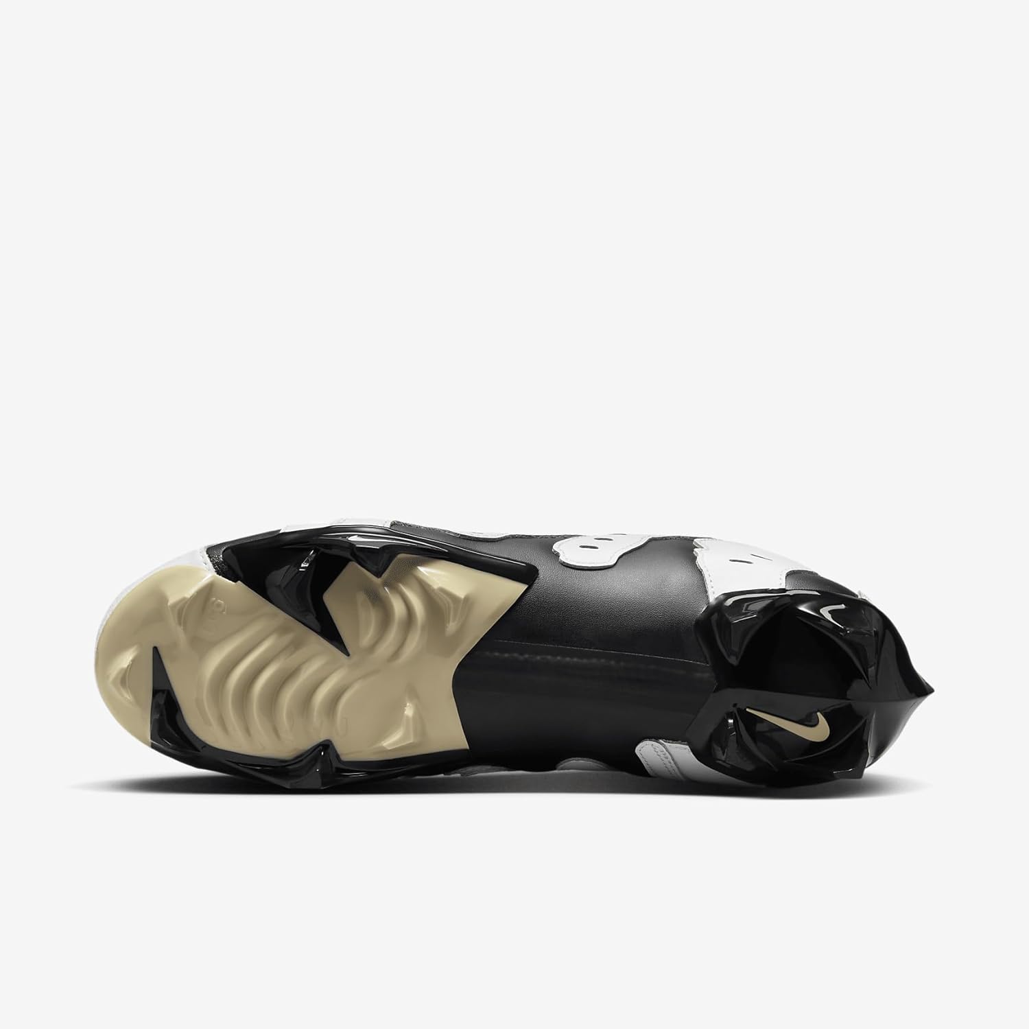 Nike Diamond Turf 96 TD Fußballschuhe (HJ3360-100, Weiß/Schwarz/Team Gold)