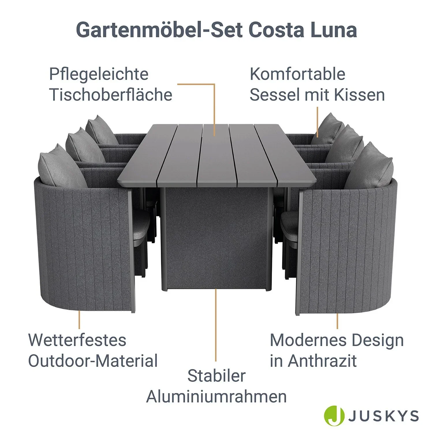 2026 Conjunto de jardín Costa Luna