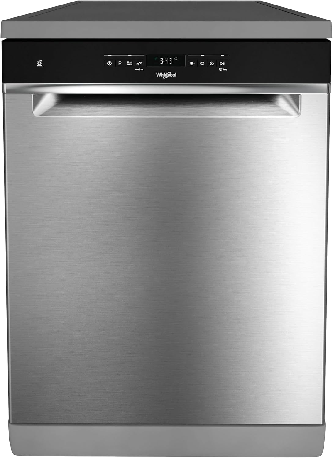 Whirlpool Lavastoviglie, Colore Inox, Grande Capienza - WFO 3T141 X