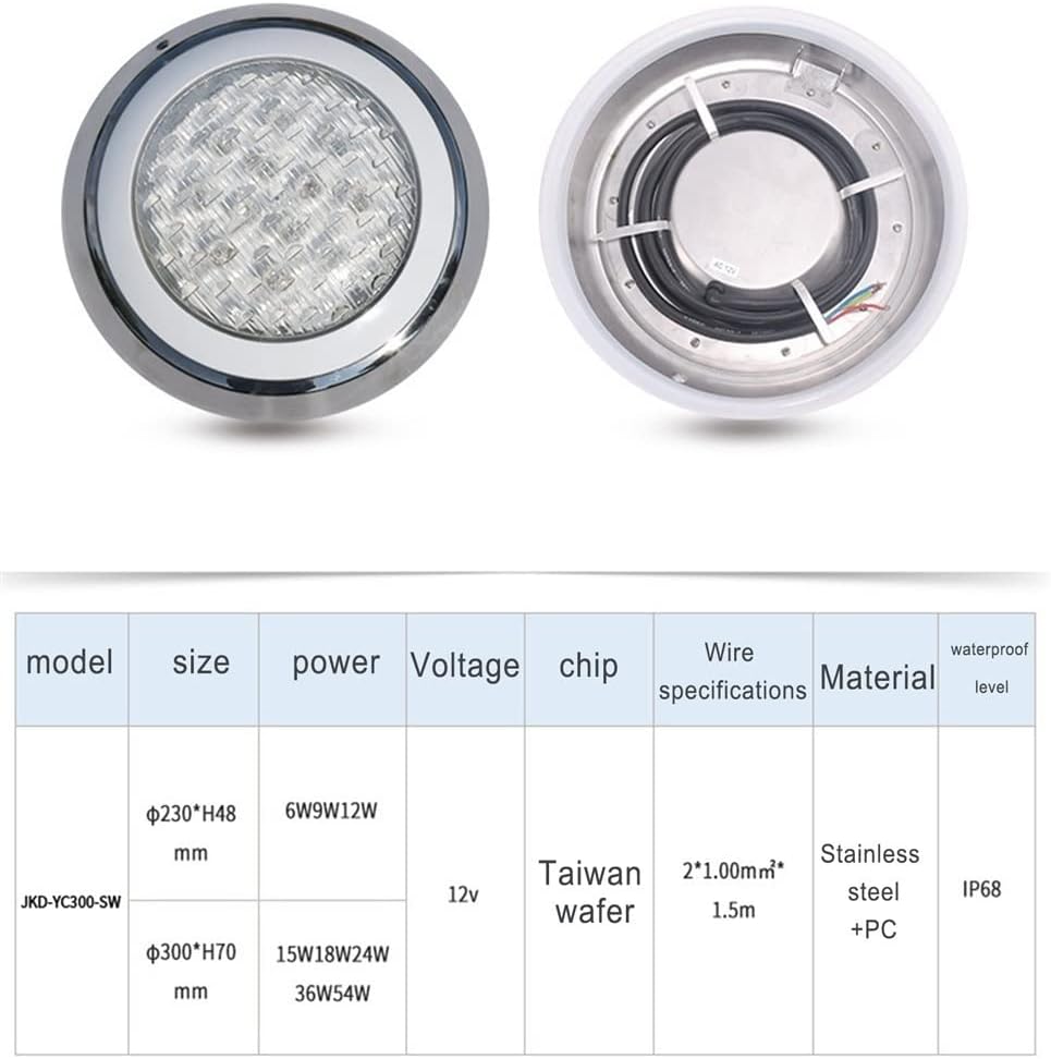 LED-Unterwasser-Poolleuchte mit Synchronsteuerung für lebendige Schwimmbadbeleuchtung