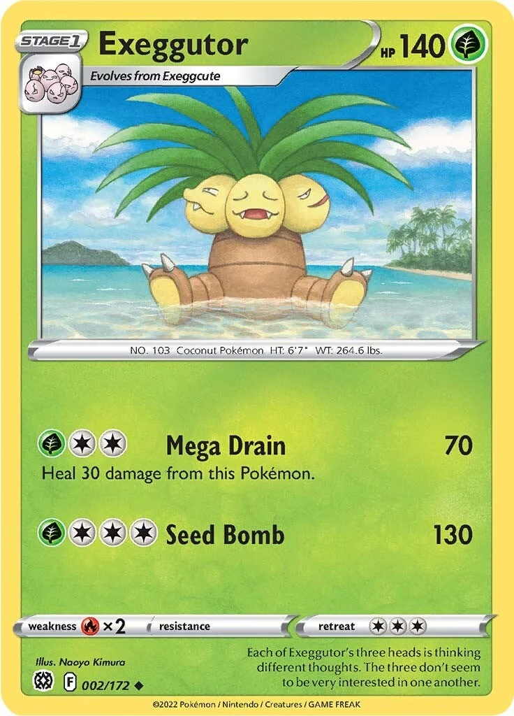 Exeggutor (002/172) (SWSH09)