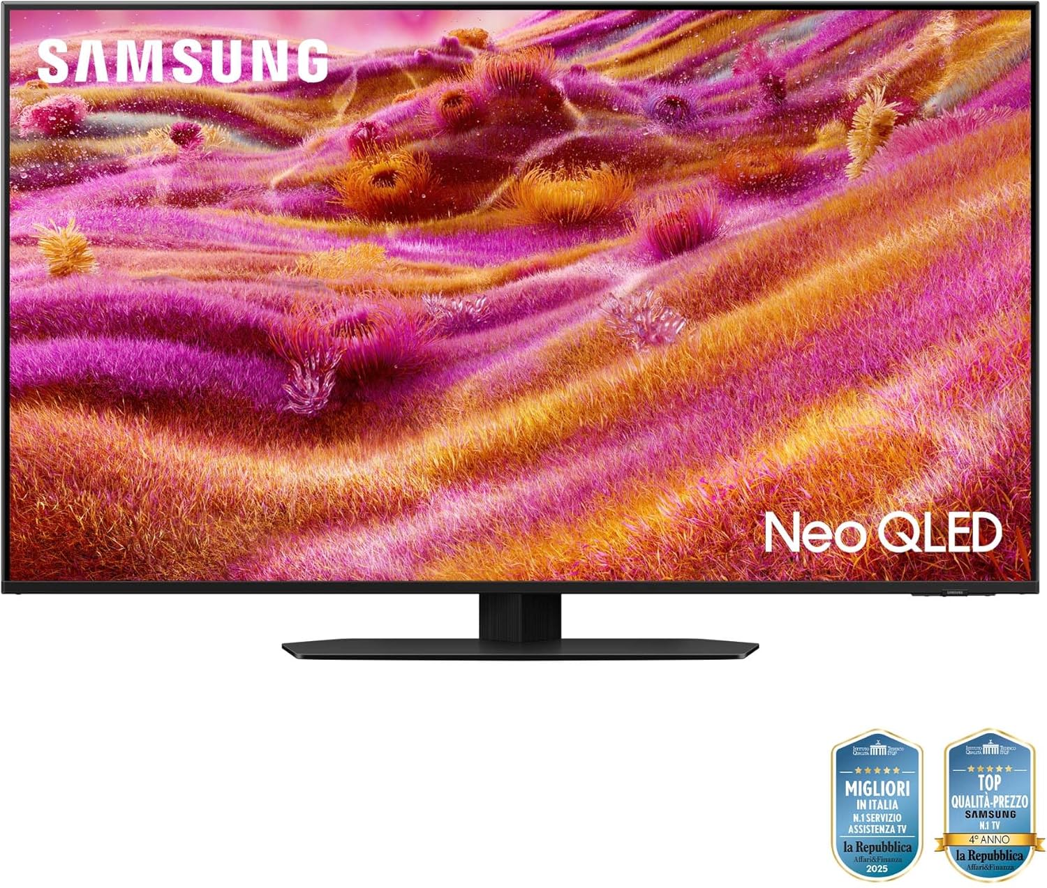 Smart TV 43'' QE43QN94FATXZT Neo QLED 4K Mini LED, NQ4 AI Gen3 Processor, 4K AI Upscaling Pro, Glare Free, Motion Xcelerator 165Hz, Dolby Atmos & OTS+, NeoSlim Design, 2025