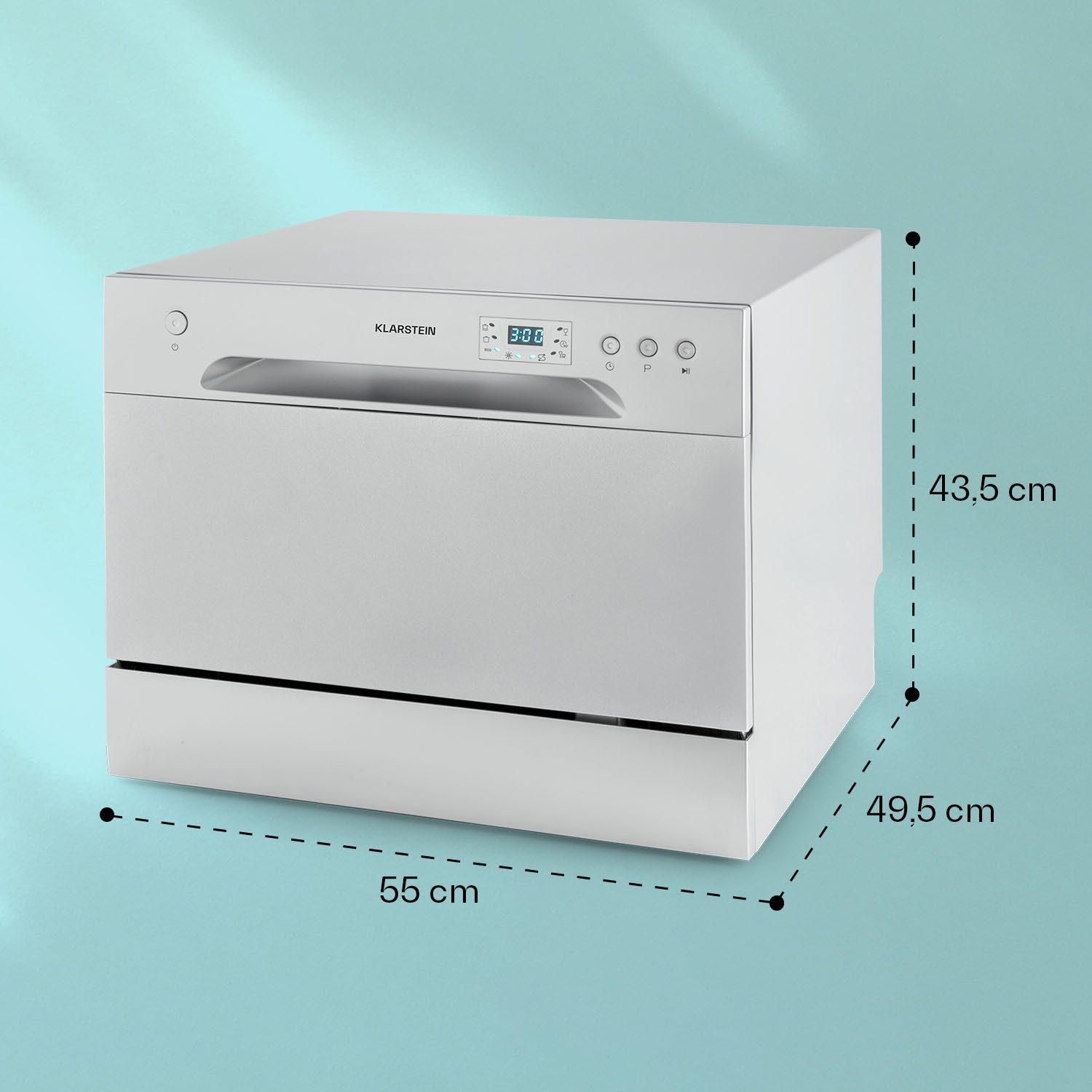 Standgeschirrspüler DSM-Havasia-6-silver 10041823