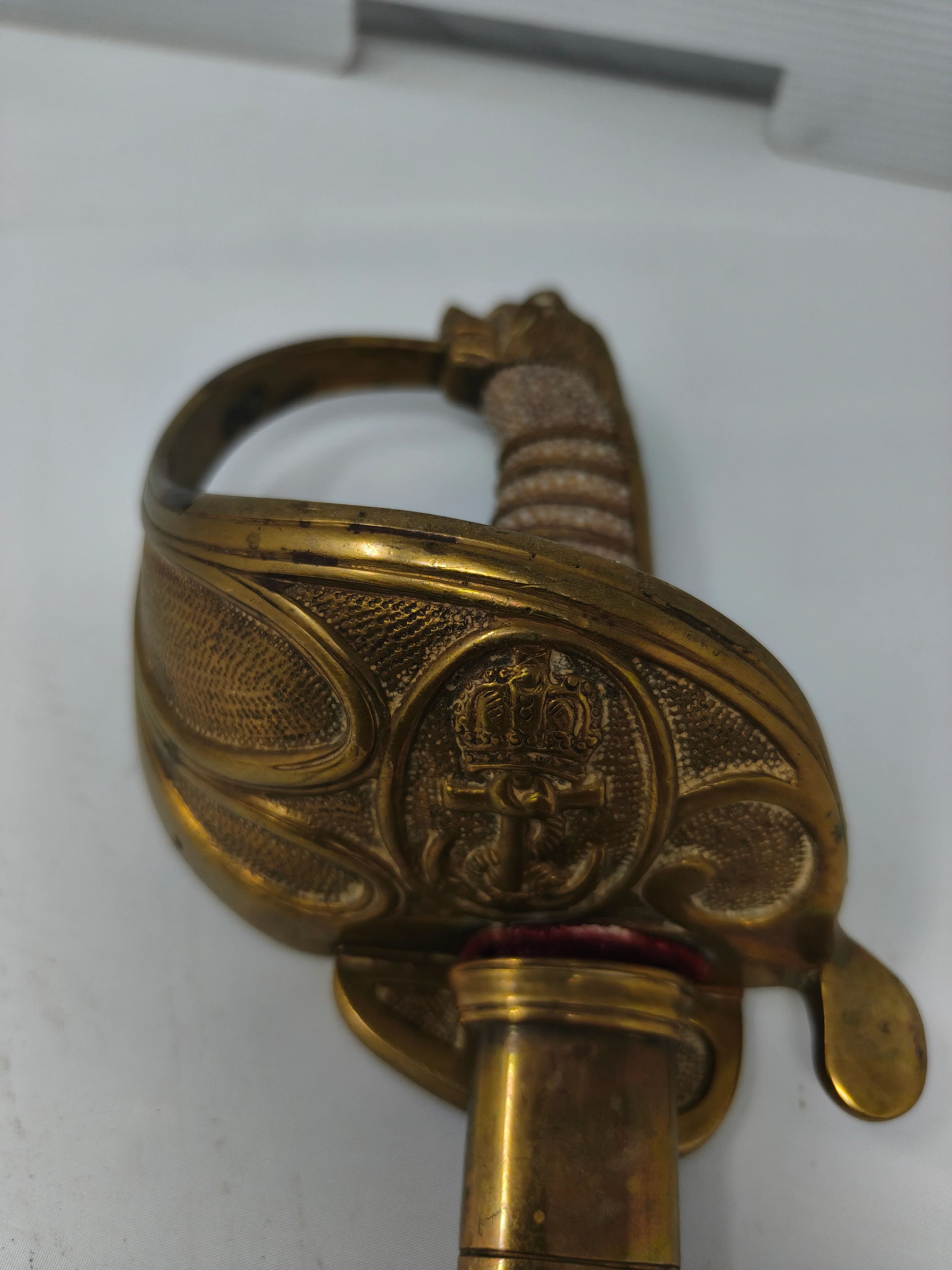 Navy Italian Ceremonial Saber. IIWW