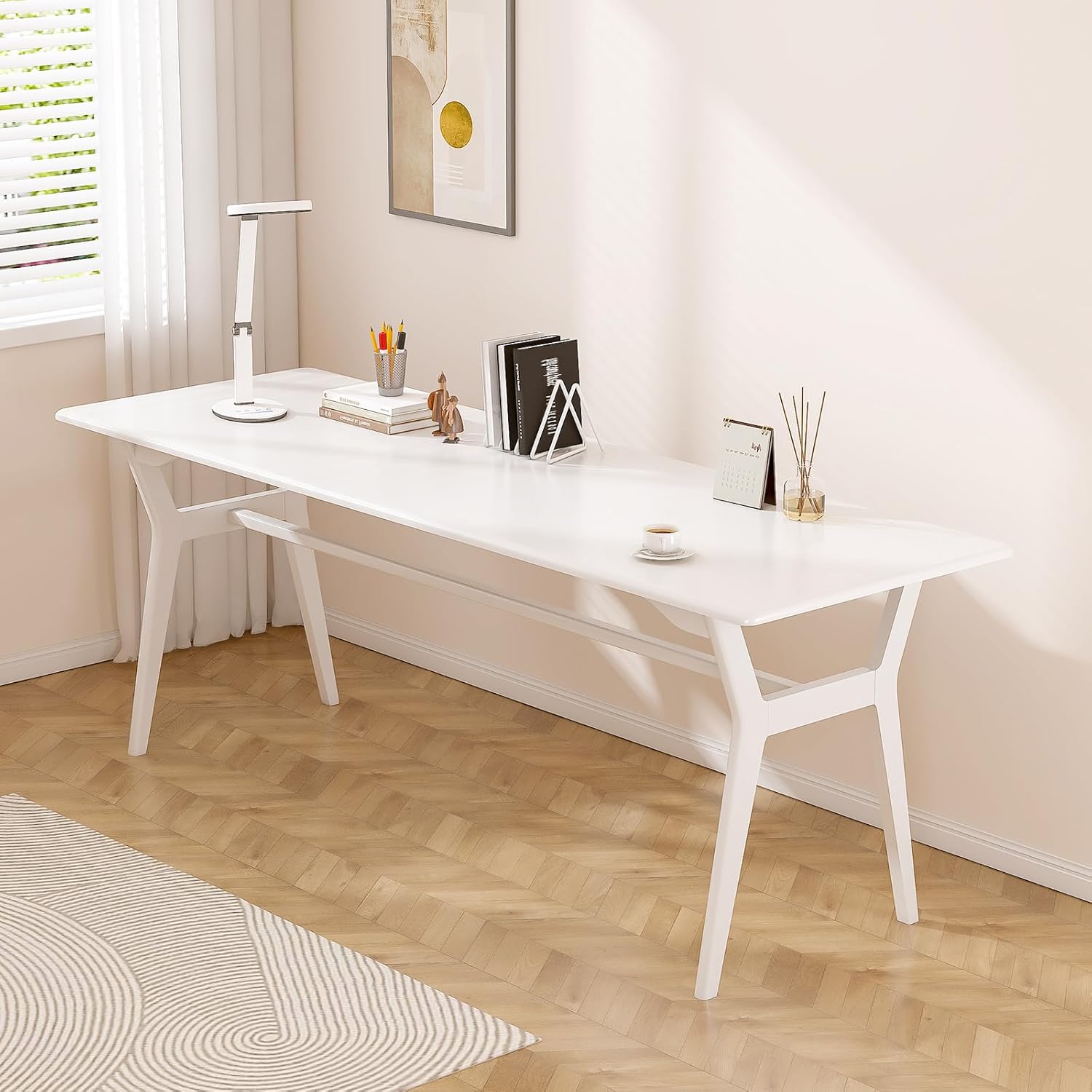 Solid Wood Study Desk - 71