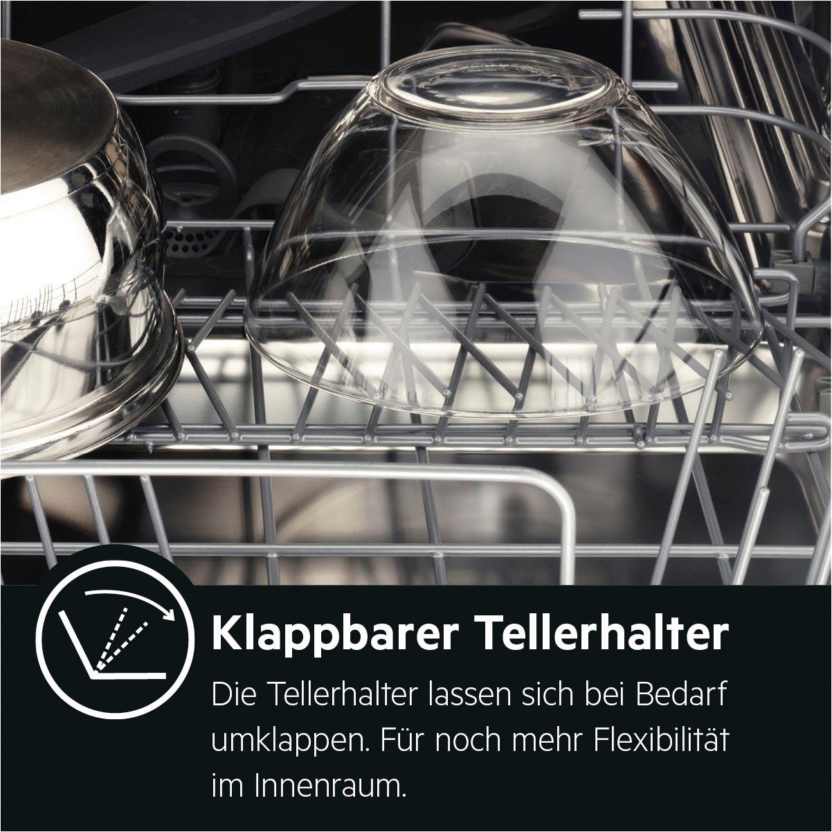 teilintegrierbarer Geschirrspüler FEE53628ZM