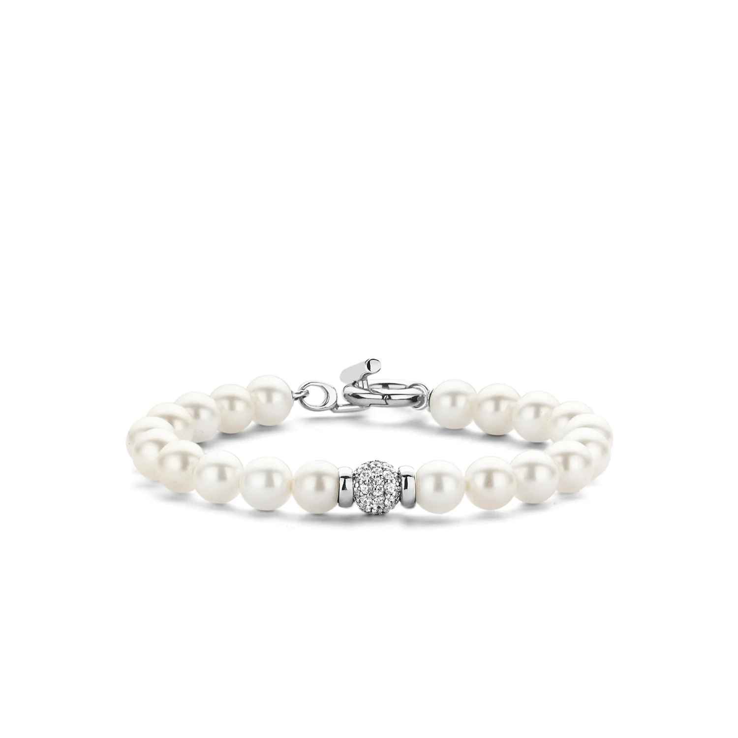 Bracciale con perle bianche, Ti Sento Milano - Cod: 2808PW