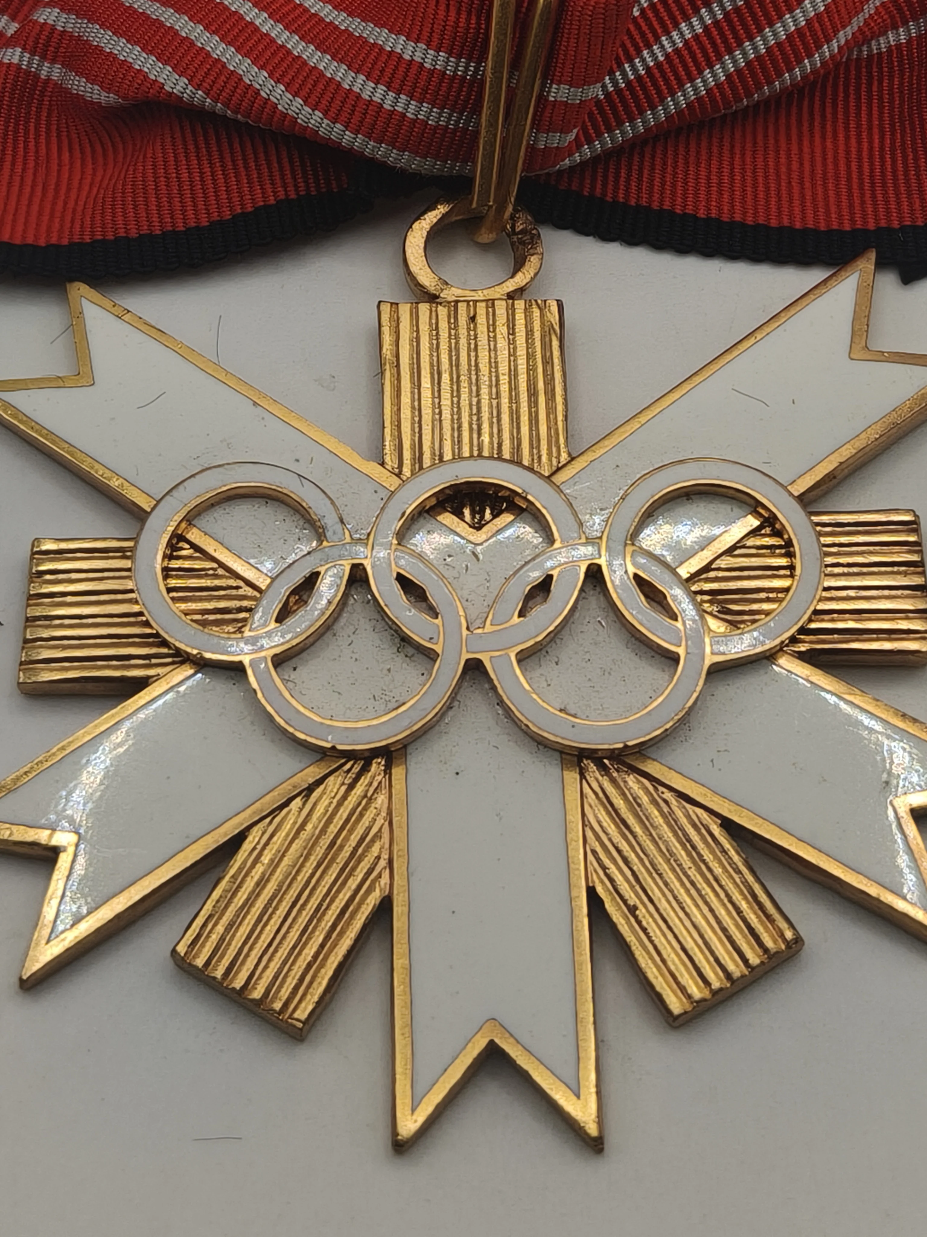 Olimpic III reich Medal, 1958 Model.