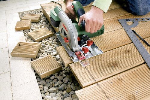 Bosch Home and Garden Sega circolare Pks 55A, 1200 watt, verde, 160 mm, 3,9 kg : Amazon.it: Fai da te