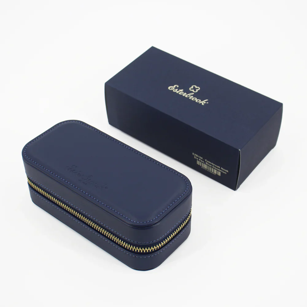 Esterbrook Pen Nook - Six Pen Case - Blue Dandelion