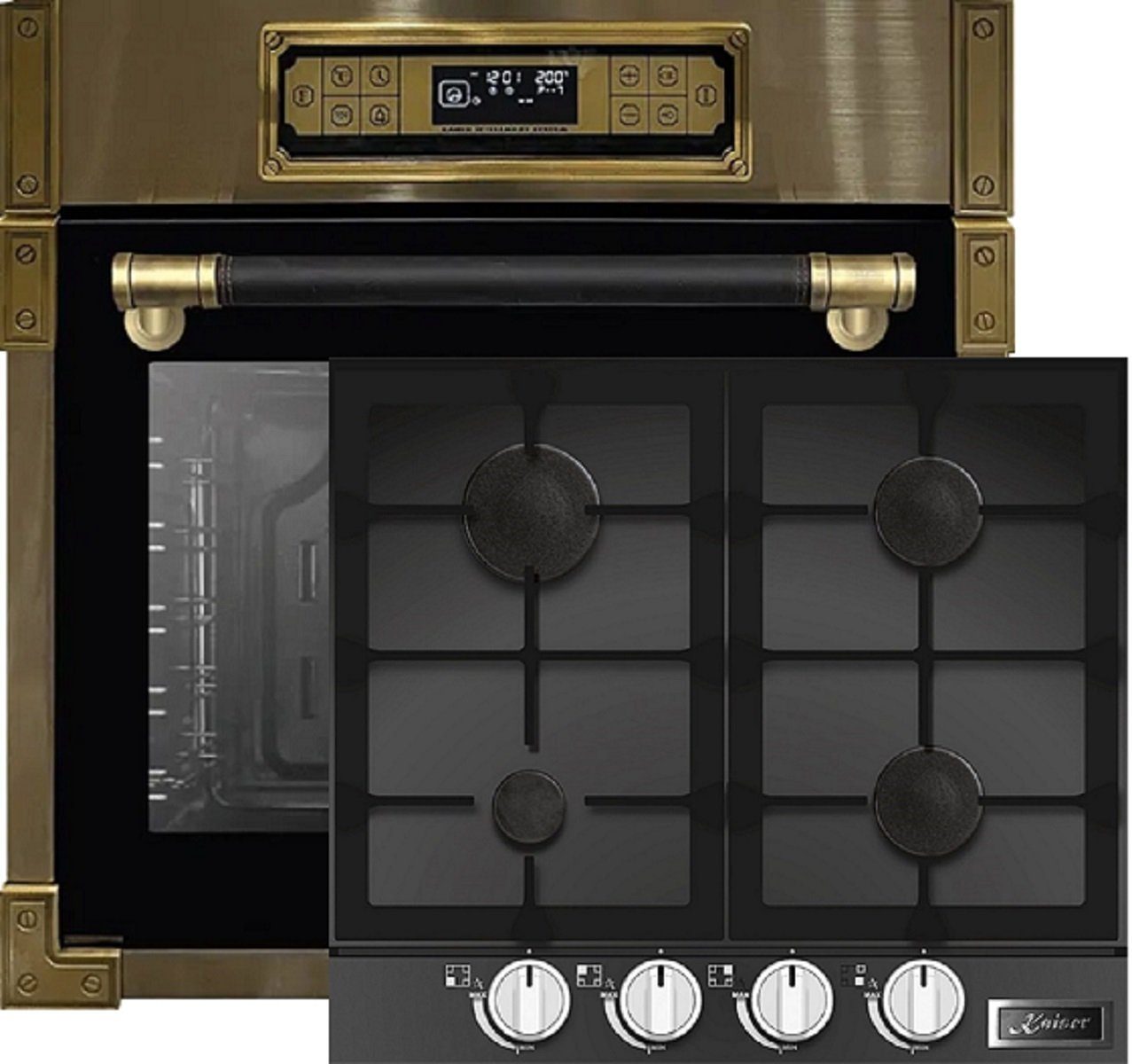 Backofen-Set EH 6726 AD+KCG 6387