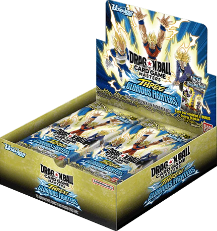 PRE ORDER - Dragon Ball Super Card Game: Masters – THREE GLORIOUS FIGHTERS [BT30]