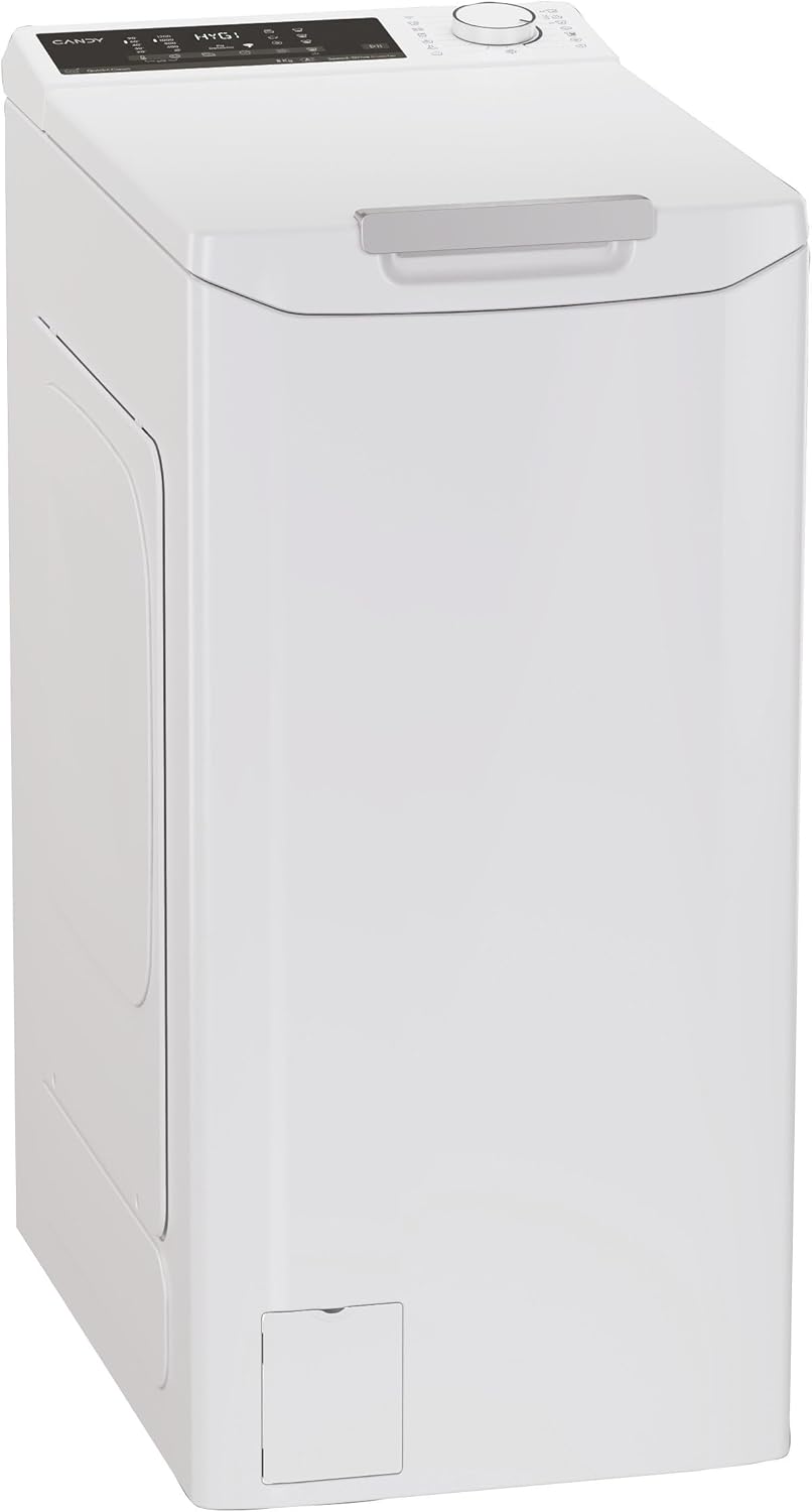 Candy TCA284TM5-S ProWash 500 Lavatrice Carica dall'Alto 8 Kg Centrifuga 1200 Giri Classe energetica A Inverter colore Bianco