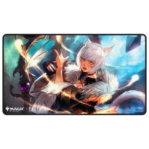 Ultra Pro: Magic the Gathering - FINAL FANTASY Black Stitched Playmat Premium - Y'shtola