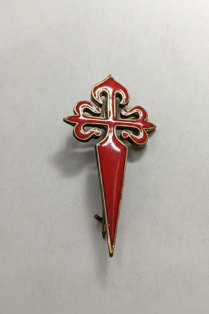 Badge order of Santiago, Cavalry. Spain.