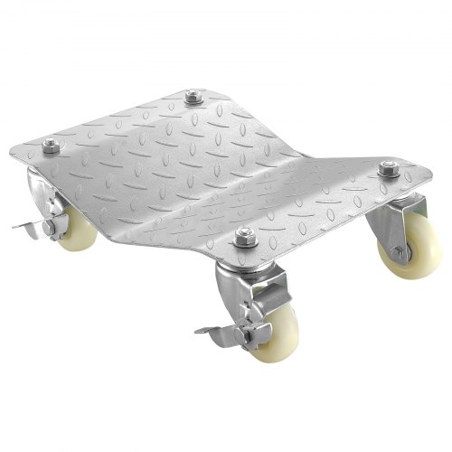 2 STÜCK 12 "X16" SATZ RANGIERHILFE FAHRZEUGREPARATURSCHLITTEN MIT 4 ABNEHMBAREN ROLLEN