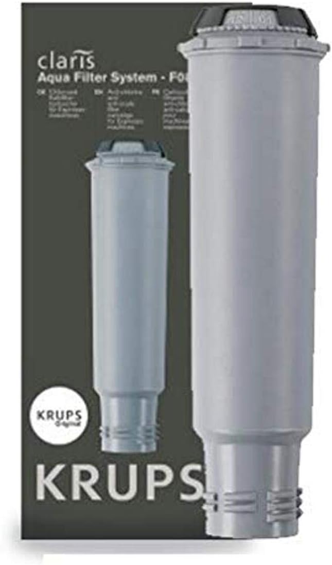Krups Essential Kaffeevollautomat mit Milchschlauch, 2-Tassen-Funktion, LCD-Display, Einfache Reinigung, Kaffeemaschine, TÜV-Siegel, Schwarz, EA816031