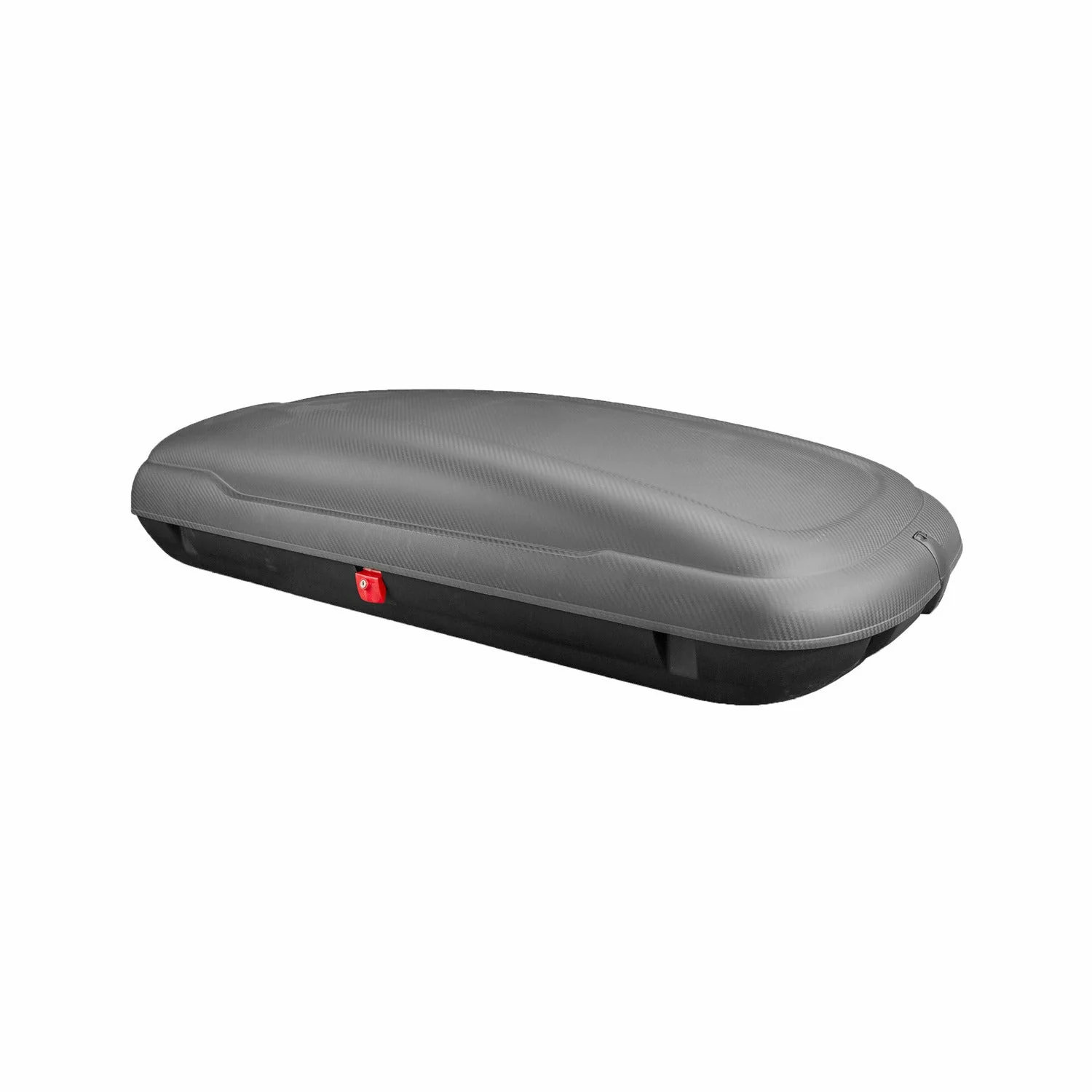 Baule tetto auto in polipropilene Linea Carbon - h37,5x169x79 cm