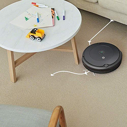 iRobot Roomba 692 Robot Aspirapolvere Con Connessione Wi Fi, Adatto A Pavimenti E Tappeti, Sistema Di Pulizia Ad Alte Prestazioni Con Dirt Detect, Smart Home E Controllo Con App, Grigio Scuro : Casa e cucina