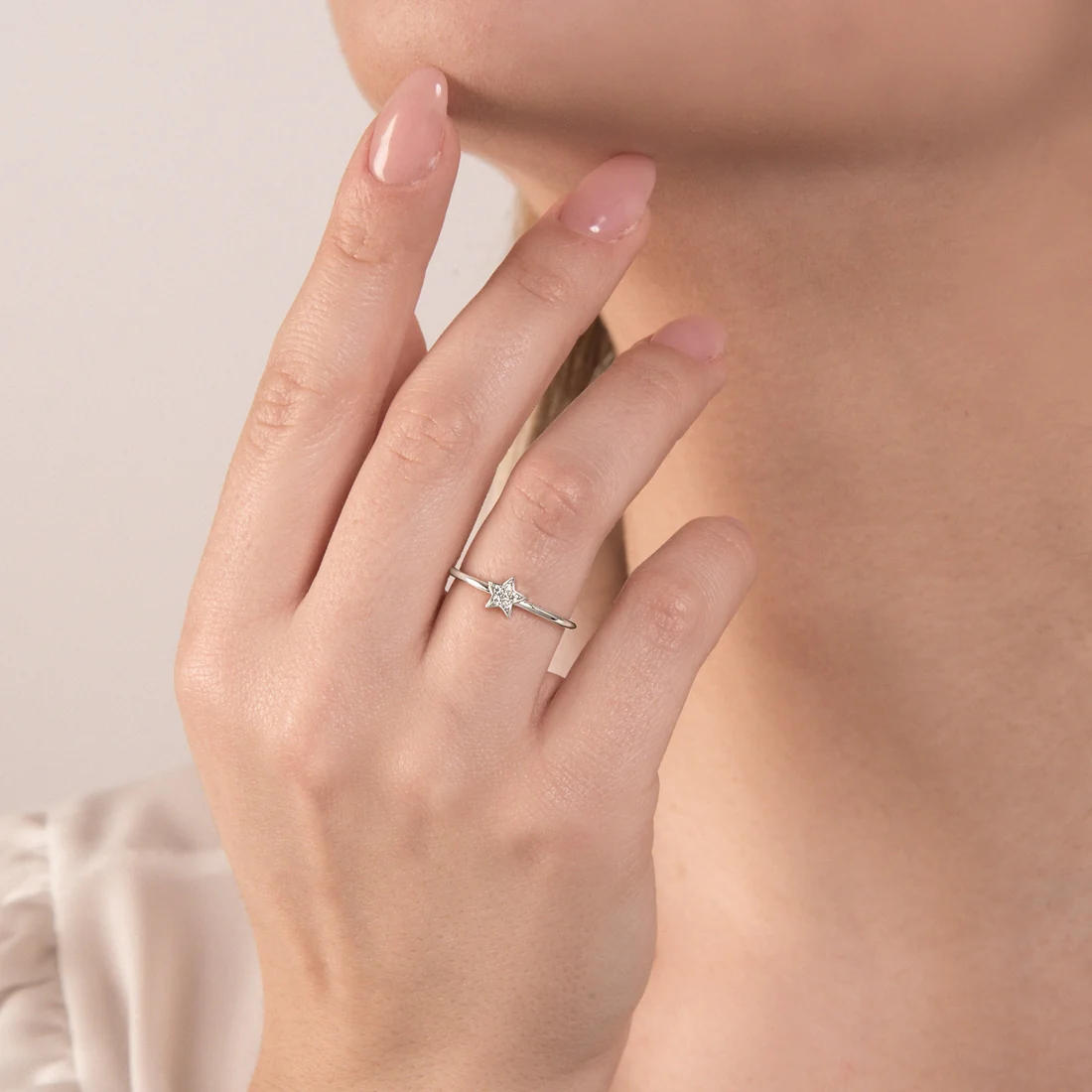 Anello Mirco Visconti Gioielli stella in brillanti Z665/10