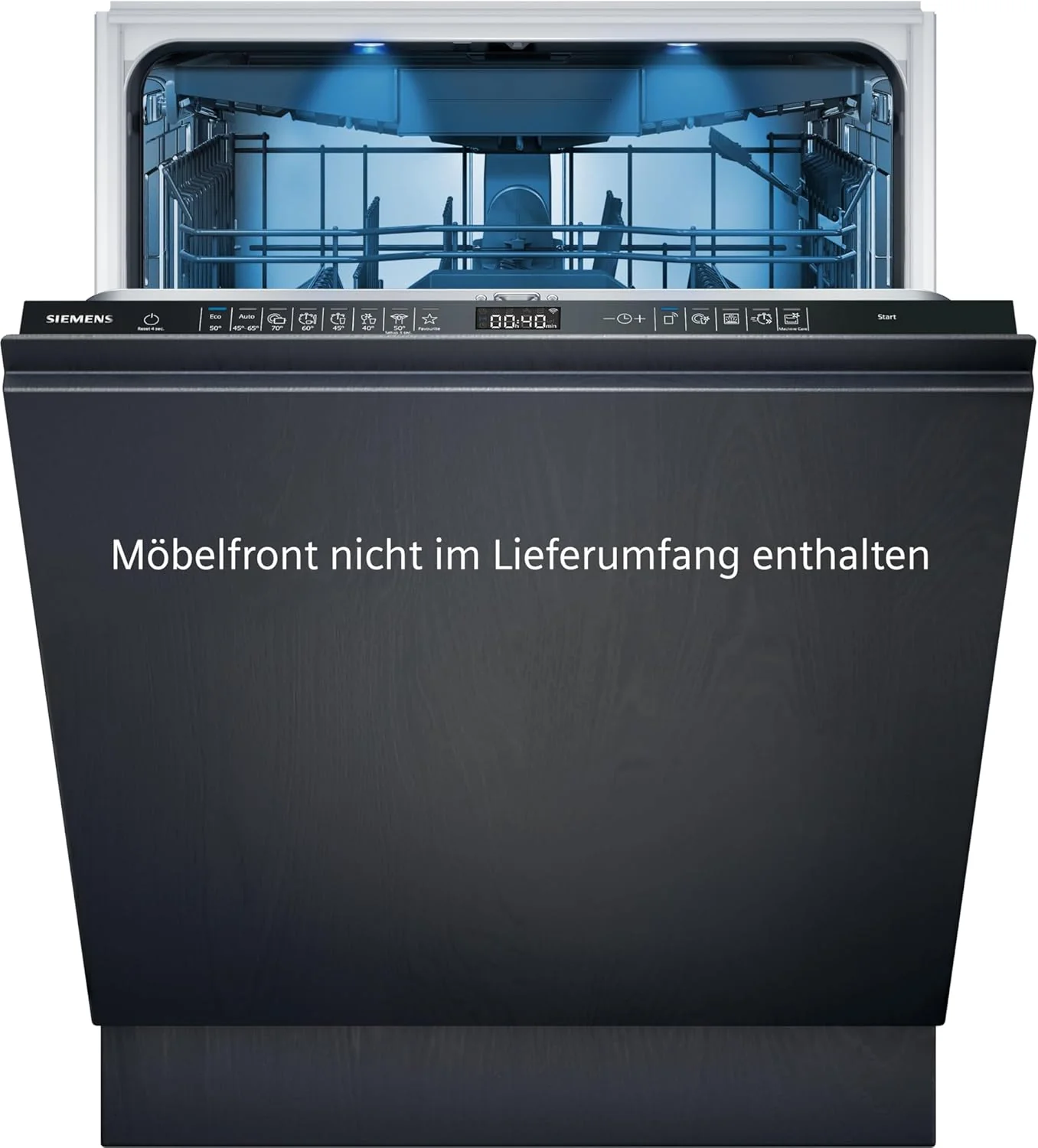 Siemens SN63EX14VE, iQ300 Smarter Geschirrspüler, Vollintegrierte Spülmaschine mit Besteckschublade, 60 cm, Auto Türöffnung dank autoOpen dry, Besonders leise durch iQdrive-Motor, infoLight aquaStop