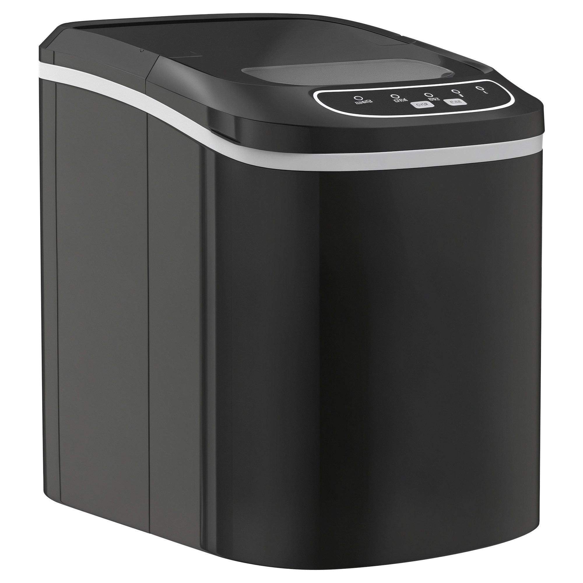 Eiswürfelmaschine 1,3 L Eiswürfelbereiter mit 2,2 L Wassertank, 12 kg/24h Ice Maker