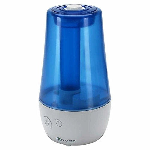 PureGuardian? 70 Hour Ultrasonic Cool Mist Humidifier 2 Pack Ultrasonic Technology, 1  Gallon Tank Capacity, 3 Speed Mists by PureGuardian