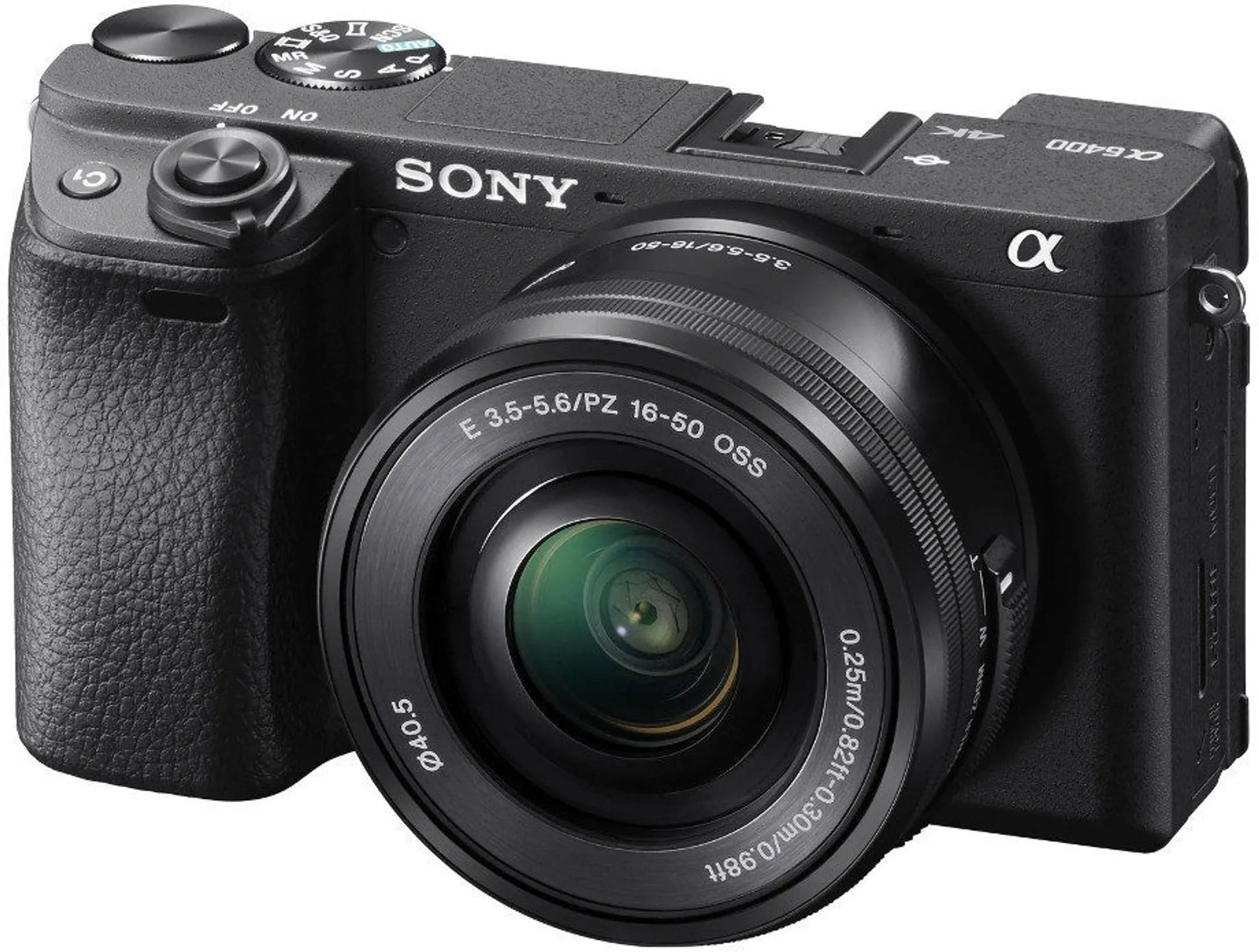Sony Hybride camera Alpha 6400 + E PZ 16-50mm f/3.5-5.6 OSS