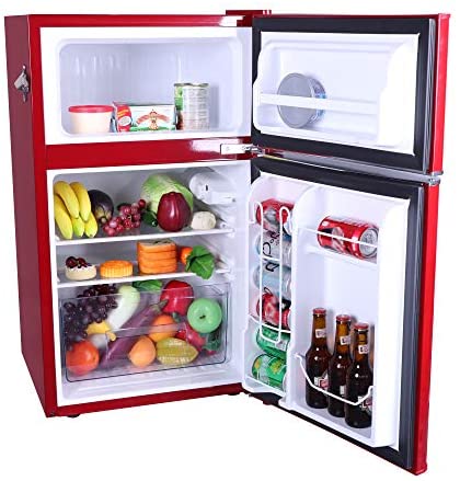 Frigidaire EFR840-RED Red 2 Door Retro Fridge
