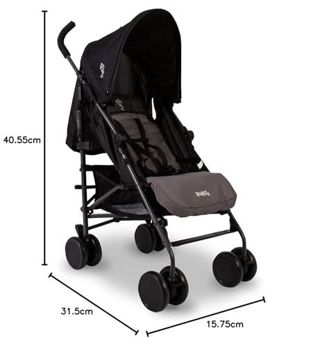 Red Kite Push Me Quatro Passeggino, Nero : Prima infanzia