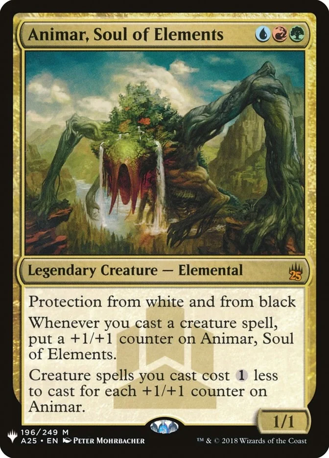 Animar, Soul of Elements (196) (The List Reprints)