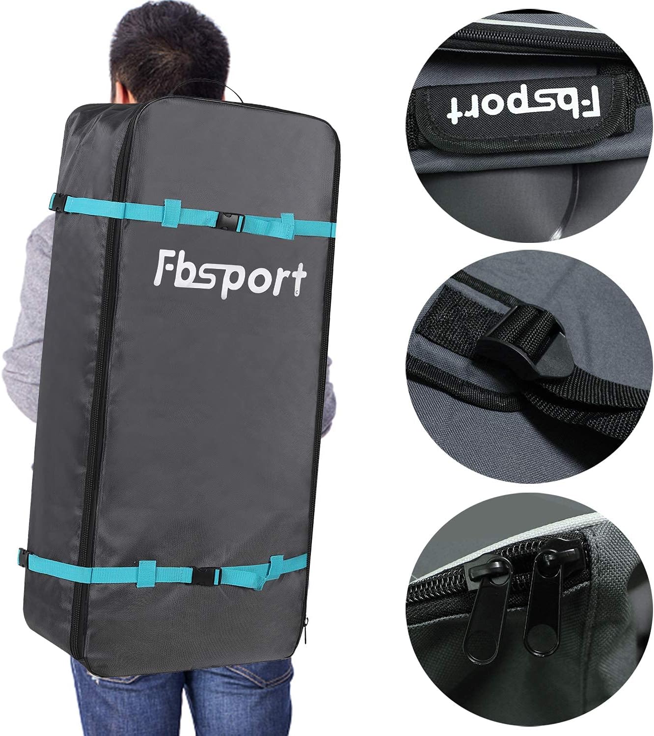 Premium-Stand-Up-Paddle-Board, Yoga-Board mit strapazierf?higem SUP-Zubeh?r und Tragetasche | Breiter Stand, Surf-Kontrolle, rutschfestes Deck, Leine, Paddel und Pumpe f��r Jugendliche und Erwachsene
