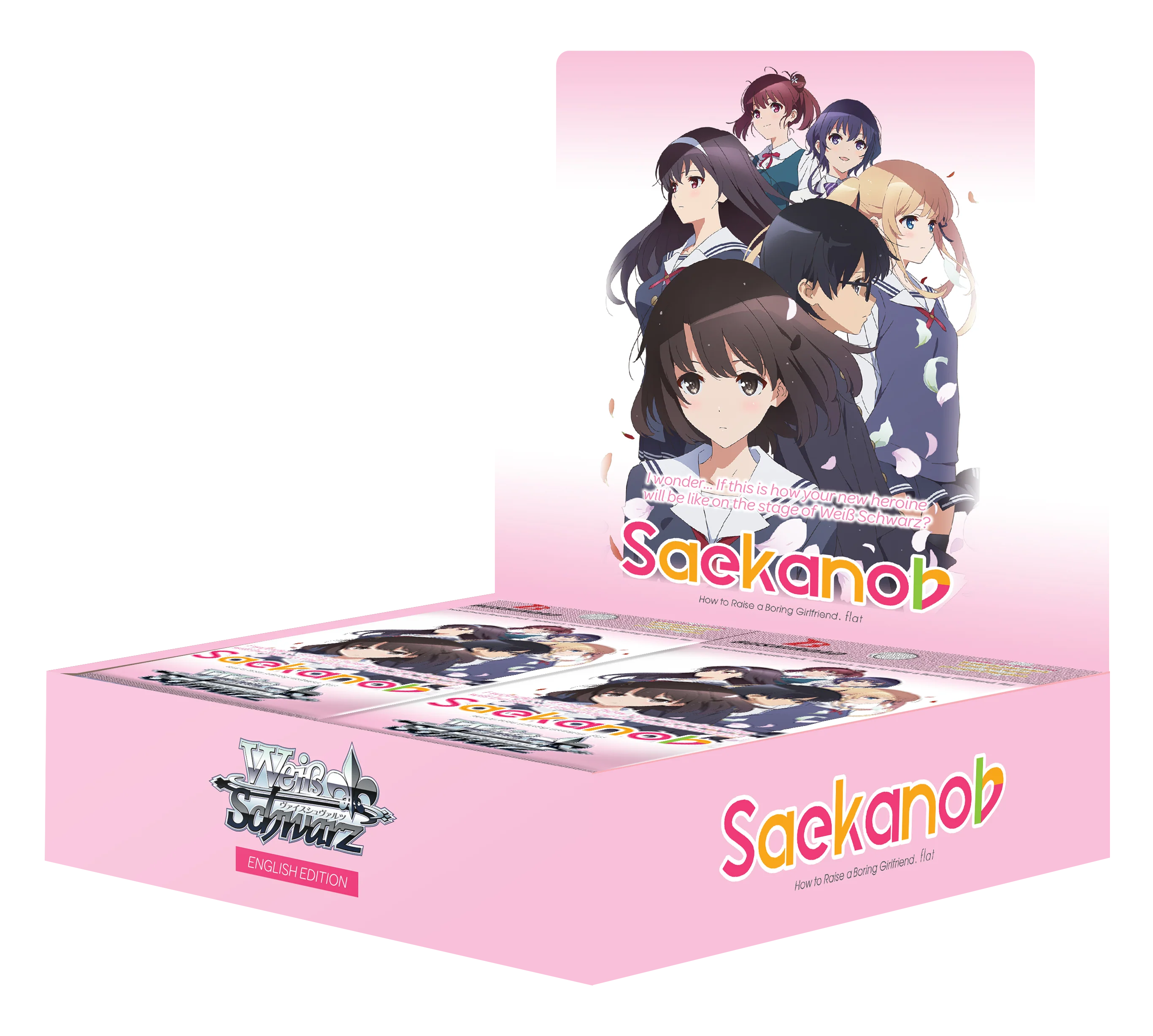 [Weiss Schwarz] Saekano♭ How to Raise a Boring Girlfriend. flat Booster Box