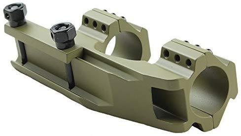 Green Blob Tactical Olive Drab Green 30mm / 1 inch Dual Ring Cantilever Scope Mount for Lasers, Flashlights, Nikon, Leupold, Vortex, Burris