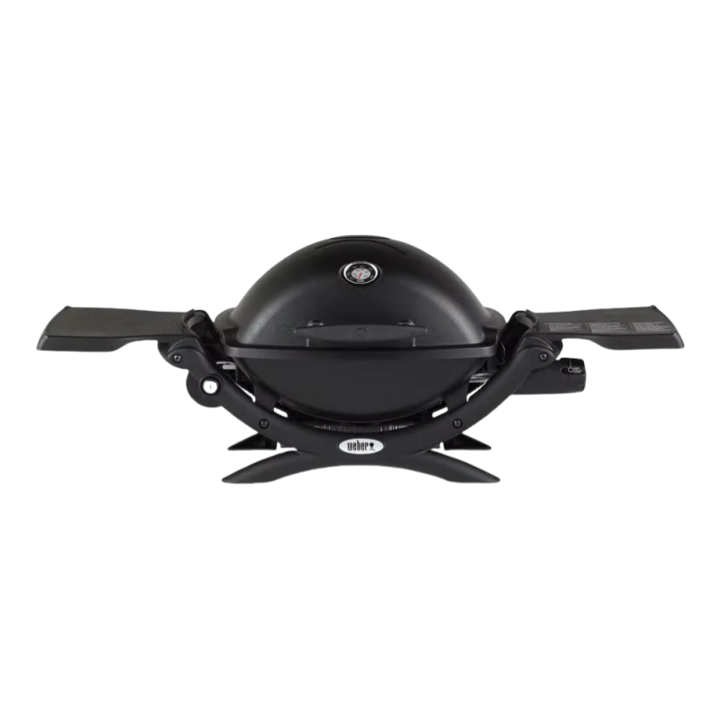 Weber Serie Q 1200 Barbecue a Gas Portatile 1200 W Nero – Griglia Compatta e Facile da Trasportare