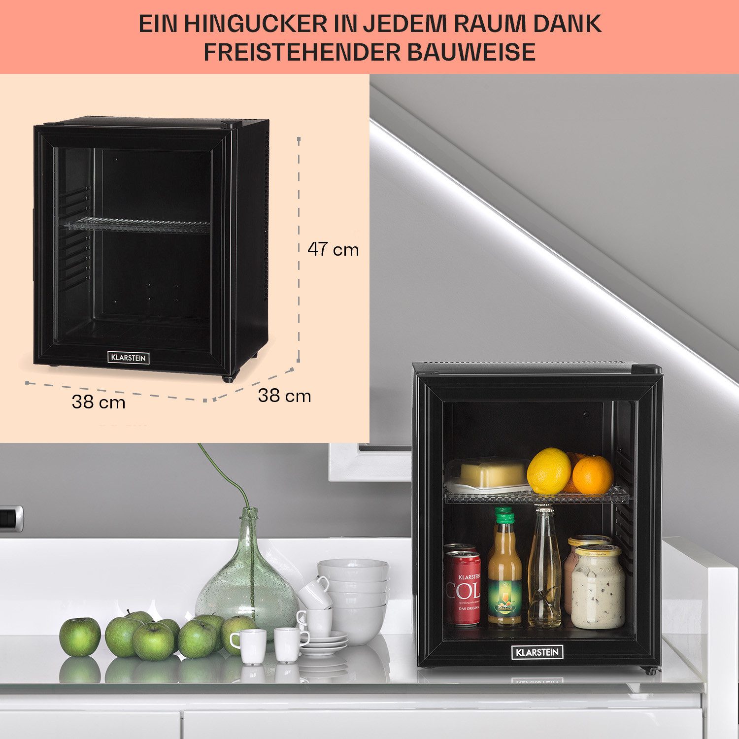 Table Top Kühlschrank Brooklyn 24