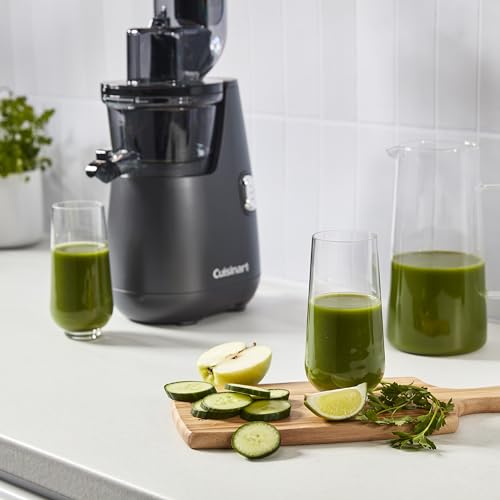 Cuisinart CSJ 300 Easy Clean Slow Juicer, Black and Grey: Home & Kitchen