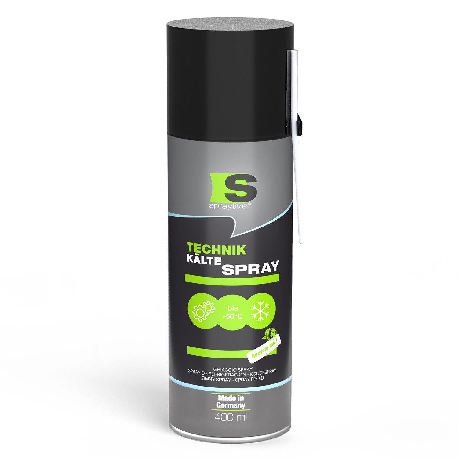 Kältemittel 1x 400ml Kältespray Werkstatt: Eisspray, Vereisungsspray bis -50°C
