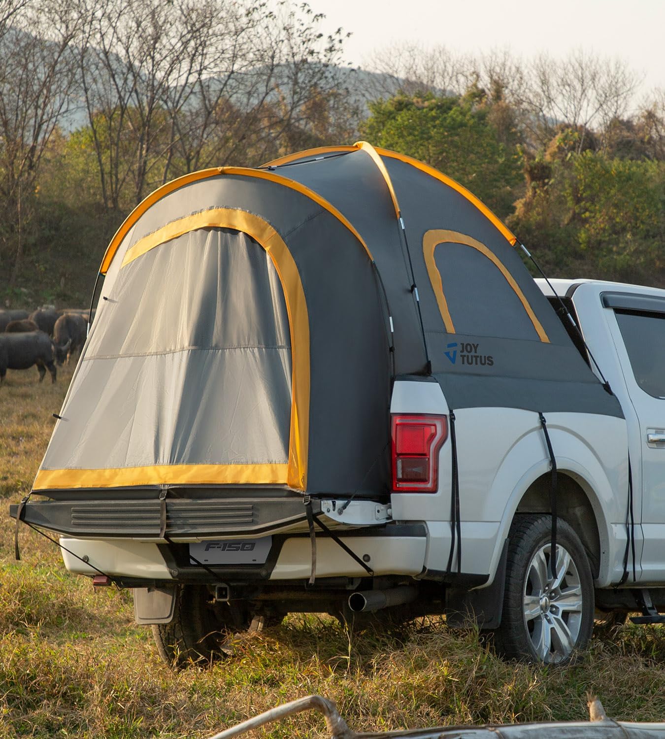 Truck Bed Tent with Rainfly Portable Pickup Truck Tent 5.5ft-5.8ft