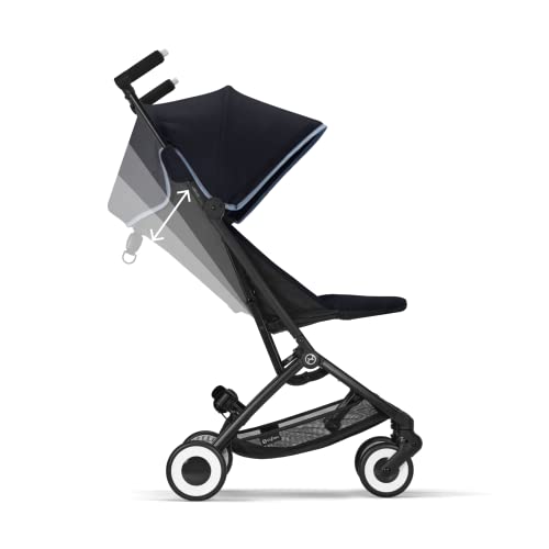 CYBEX Gold Passeggino Libelle con Cintura One Pull, Per Bambini da 6 Mesi a 4 Anni Circa (Max. 22 kg), Ultraleggero (Solo 6 kg), Ocean Blue (Blu) : Prima infanzia