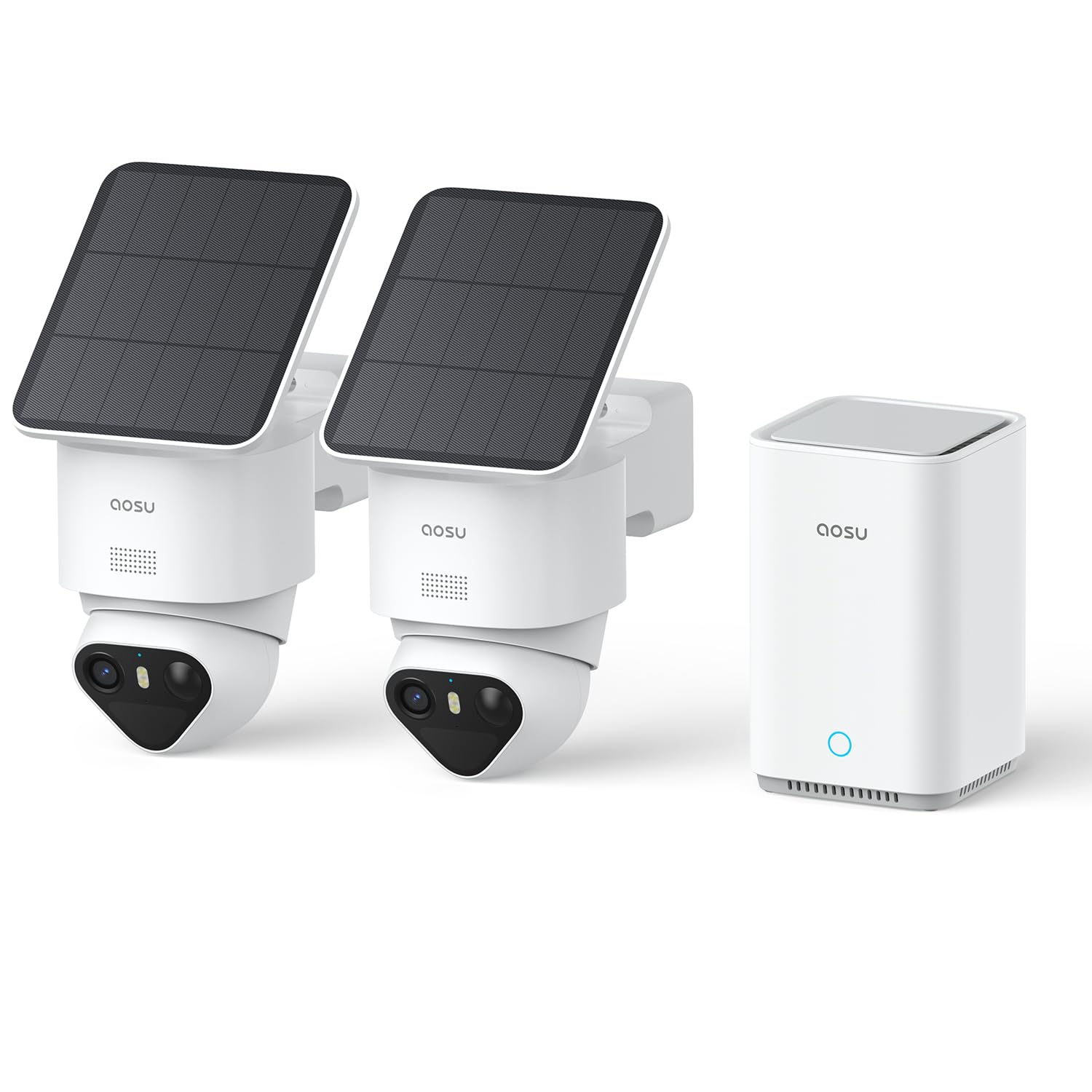 4K Überwachungskamera C9X11 8 MP 360° PTZ Außenkamera Solarbetrieb 9200 mAh Akku TrueColor Nachtsicht Personen- und Tiererkennung