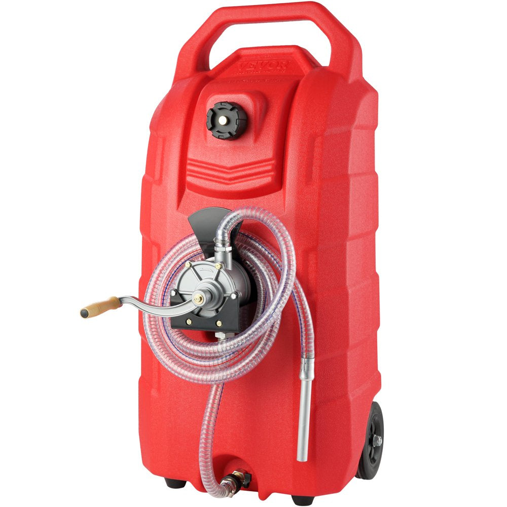 VEVOR 16 Gallon Fuel Caddy, 7.8 L/Min, Portable Gas Storage Tank Container