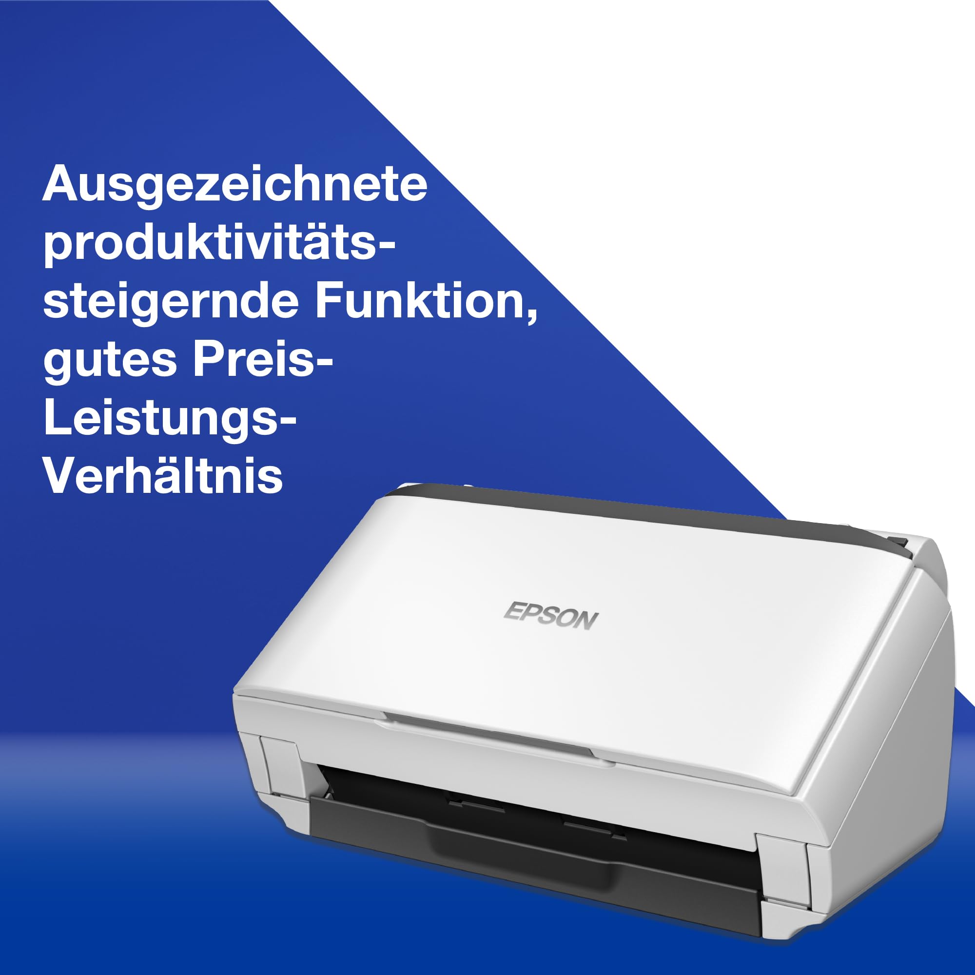 Kompakter A4-Dokumentenscanner mit 50-Blatt-Dokumenteneinzug, 26 Seiten/Min. und USB-Anschluss