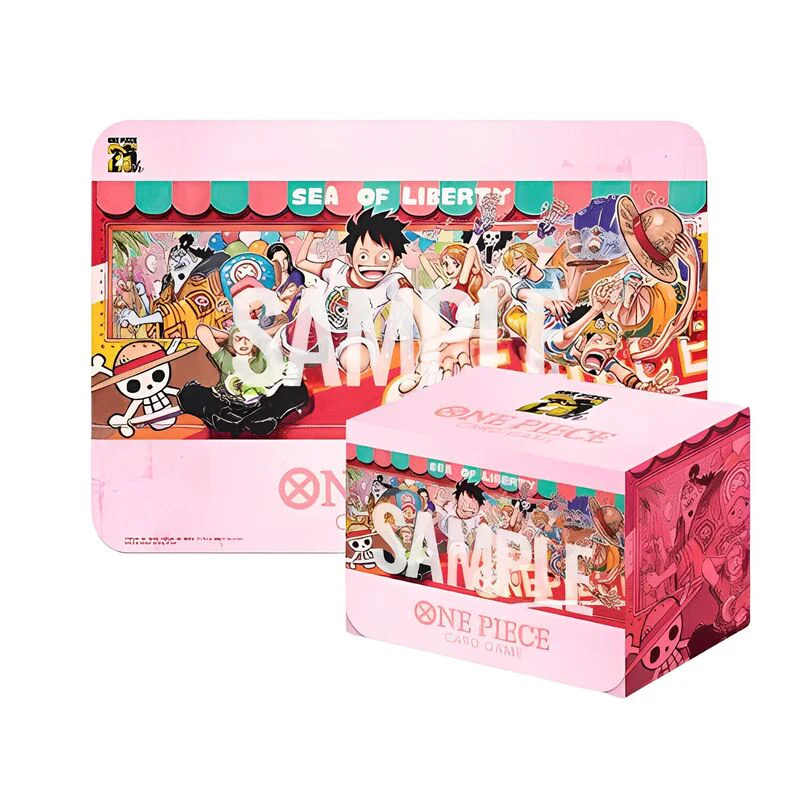 One Piece Card Game Playmat and Card Case Set 25th Edition