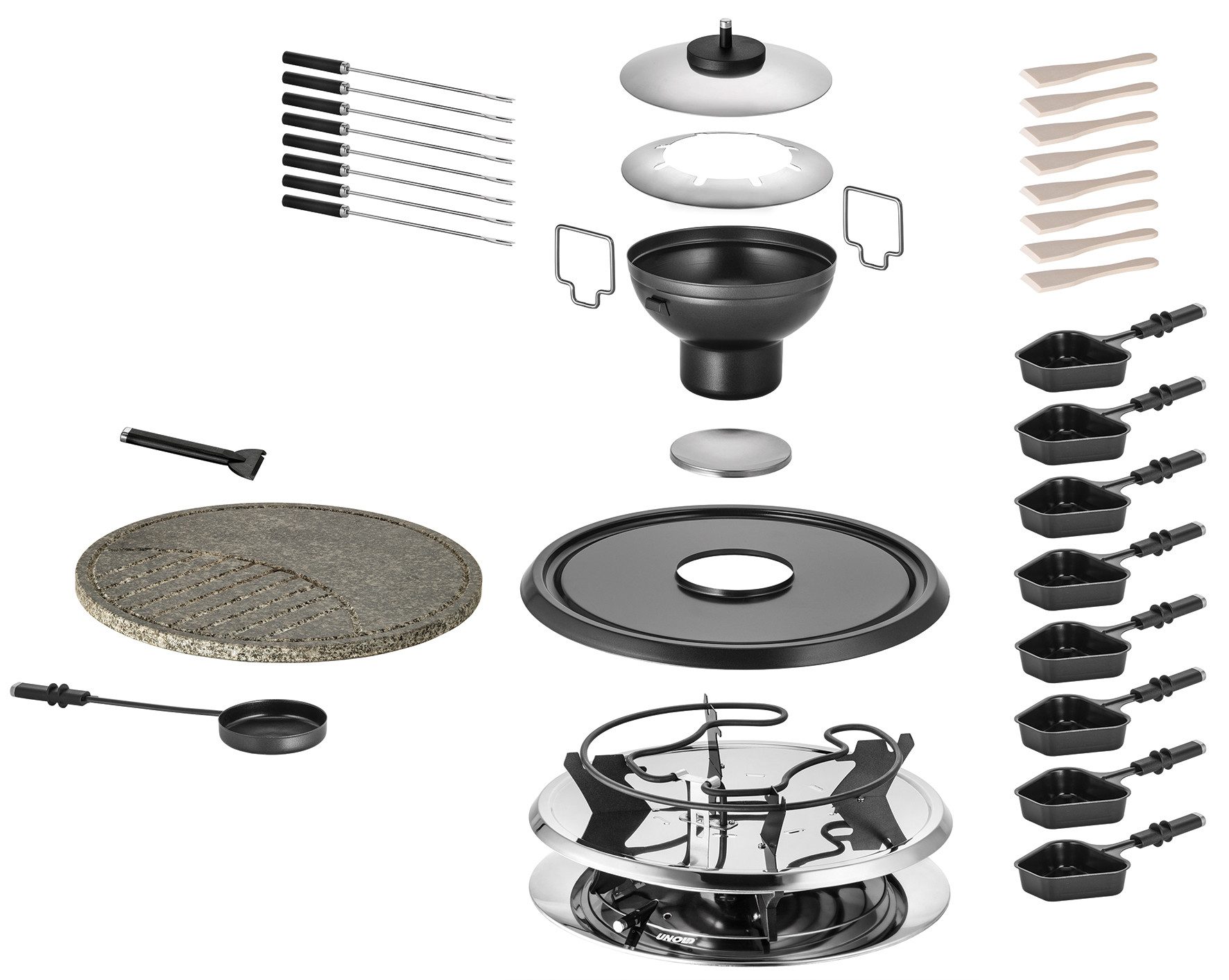 Raclette Multi 4-in-1 48726